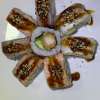 Flamed Rainbow Tempura Ebi Roll (8st)